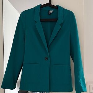 H&M Teal Blazer for Women